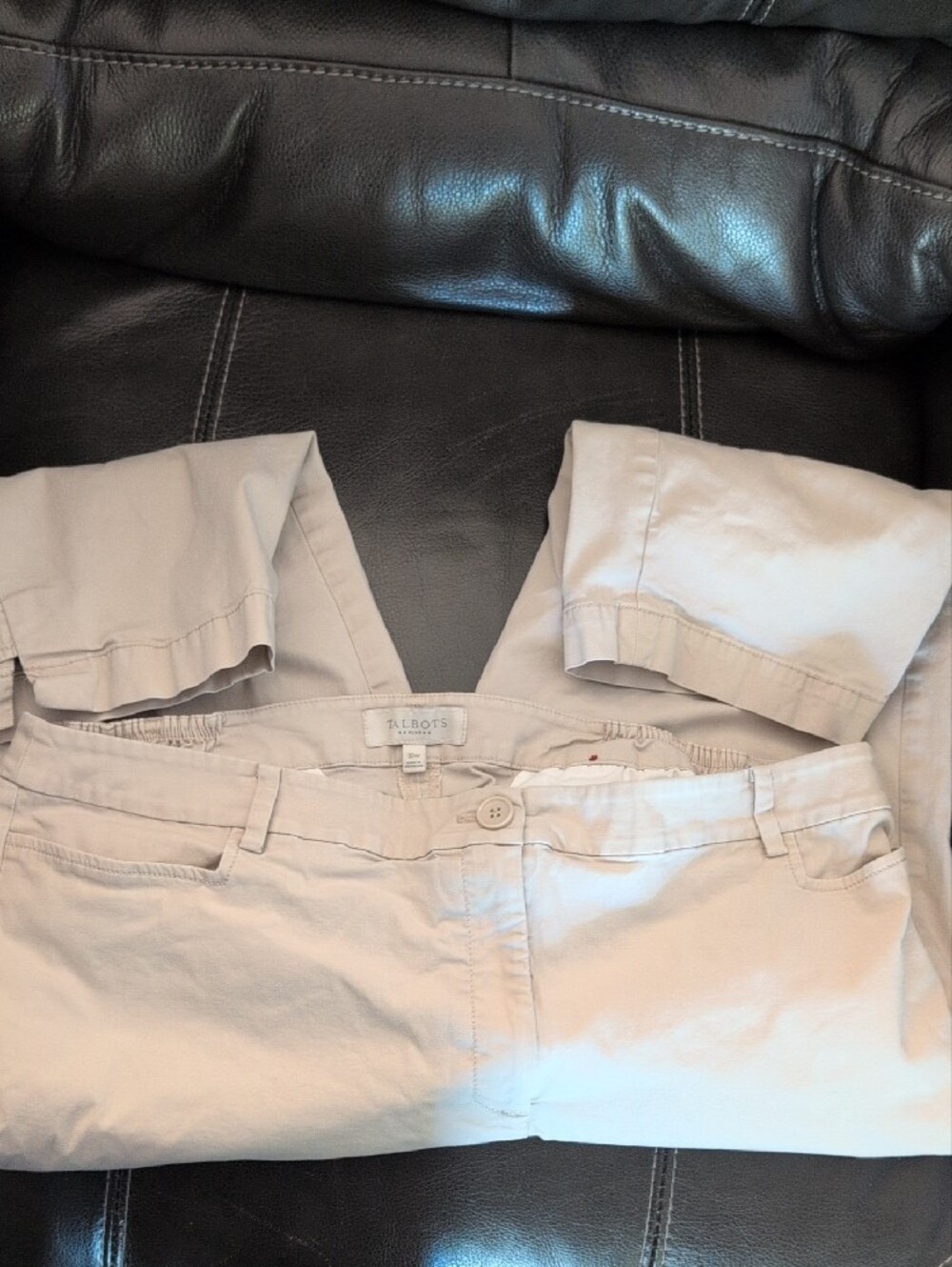 Talbots 16 W Capris - Picture 3 of 4